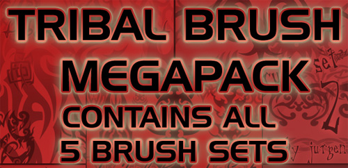 tribal photoshop brushes