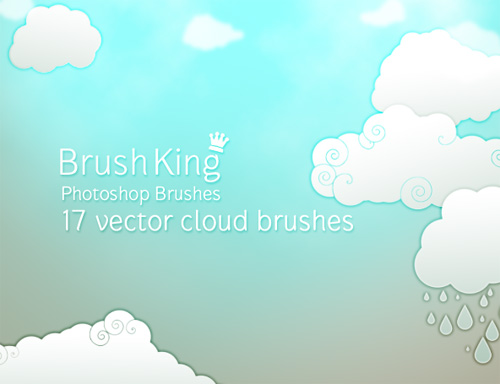 clouds photoshop brushes