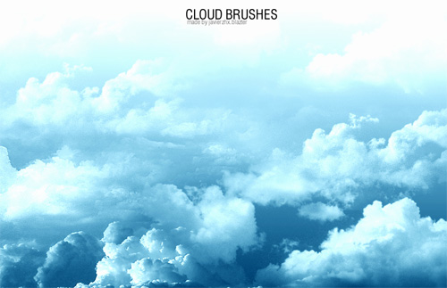 clouds photoshop brushes