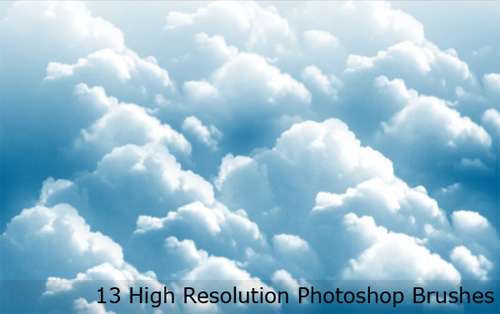 clouds photoshop brushes