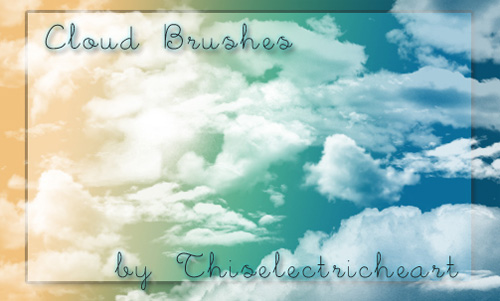 clouds photoshop brushes