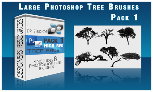 tree photoshop brushes