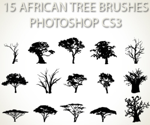 tree photoshop brushes