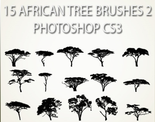 tree photoshop brushes