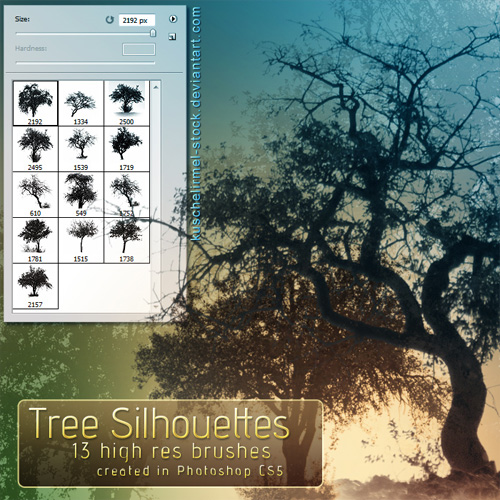 tree photoshop brushes