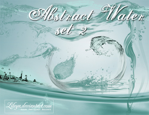 water photoshop brushes