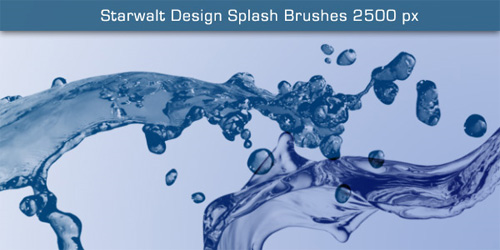 water photoshop brushes