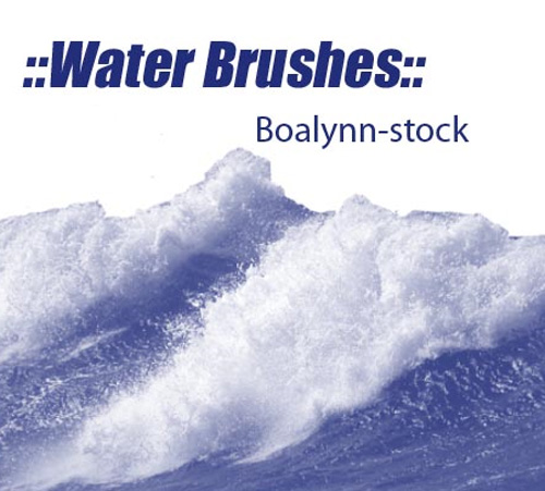 water photoshop brushes