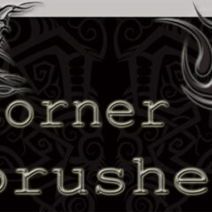 30 Sets of Decorative Border Photoshop Brushes