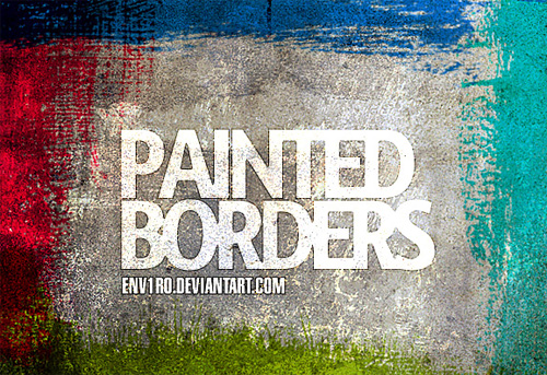 border photoshop brushes