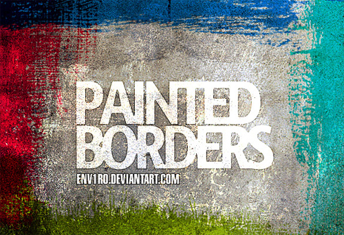 border photoshop brushes