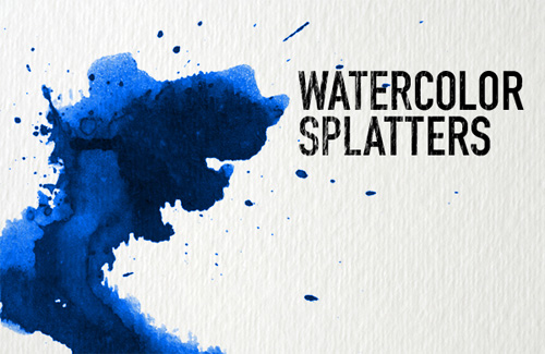 splatter photoshop brushes