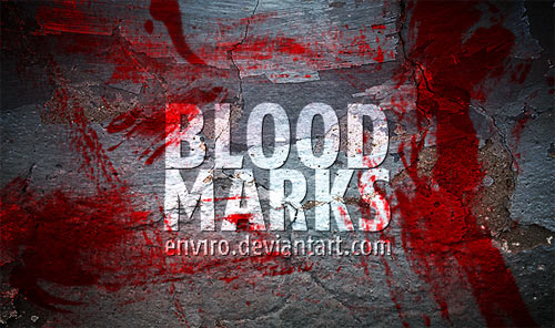 blood splatter photoshop brushes