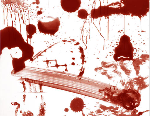 blood splatter photoshop brushes