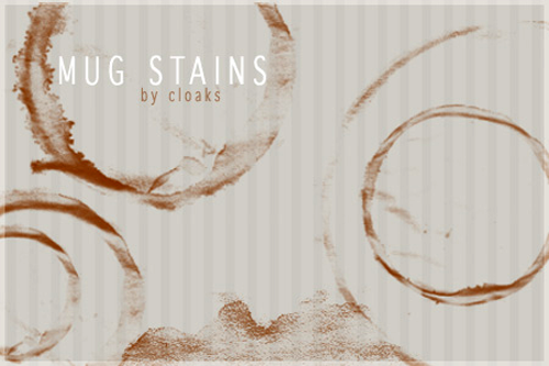 coffee stain brushes photoshop