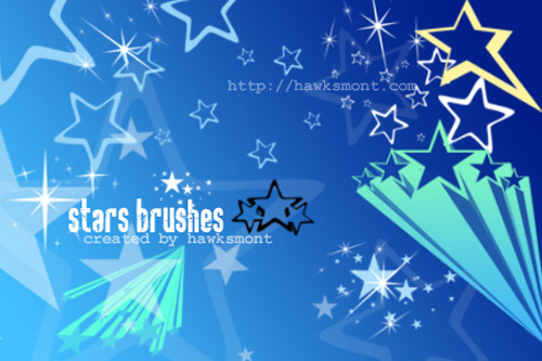 stars photoshop brushes