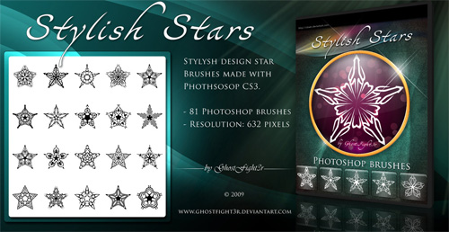 stars photoshop brushes