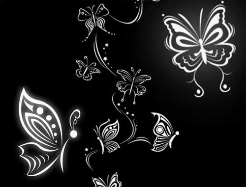 butterfly photoshop brushes