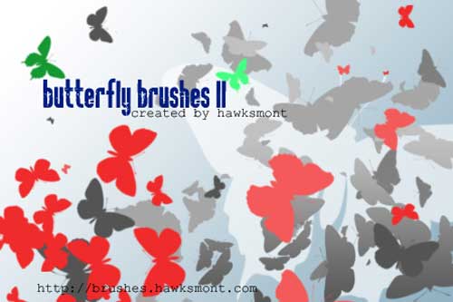 butterfly photoshop brushes