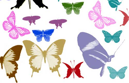 butterfly photoshop brushes