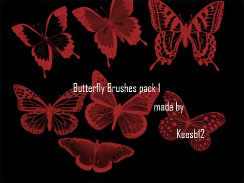 butterfly photoshop brushes