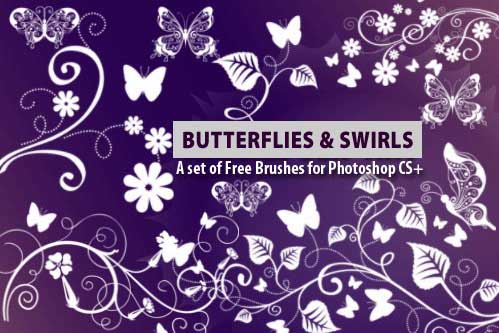 butterfly photoshop brushes