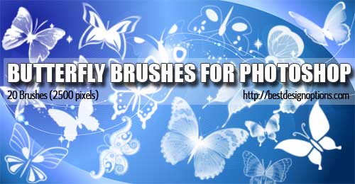 butterfly photoshop brushes