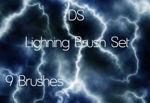 lightning photoshop brushes