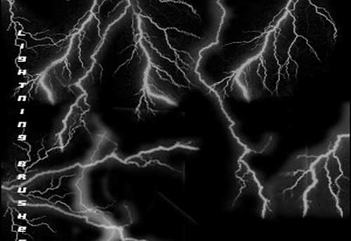 lightning photoshop brushes