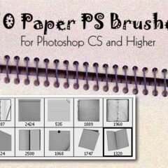10 Paper Photoshop Brushes: Exclusive Freebies