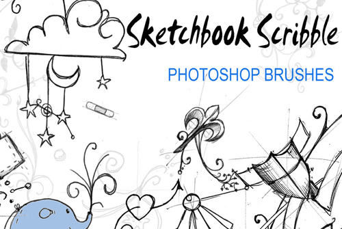 sketch photoshop brushes