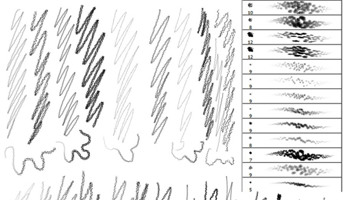 pencil photoshop brushes