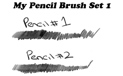 pencil photoshop brushes