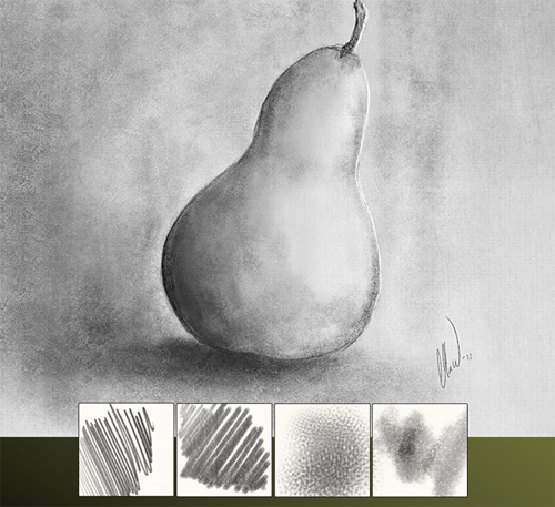 pencil photoshop brushes