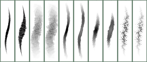 pencil photoshop brushes