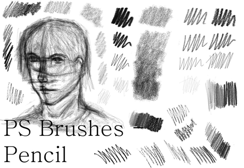 pencil photoshop brushes