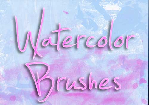 watercolor photoshop brushes