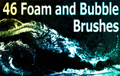 foam bubble brushes
