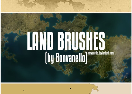 map photoshop brushes