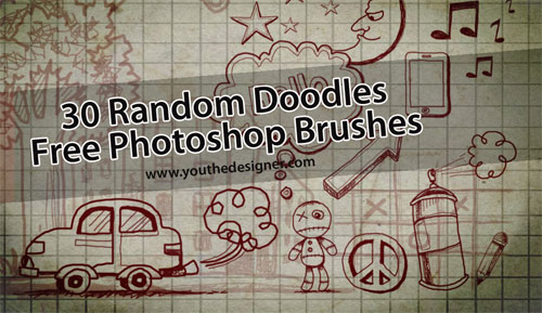 photoshop-brushes-doodles