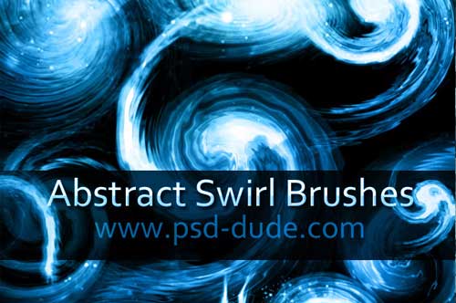 swirl abstract photoshop brushes