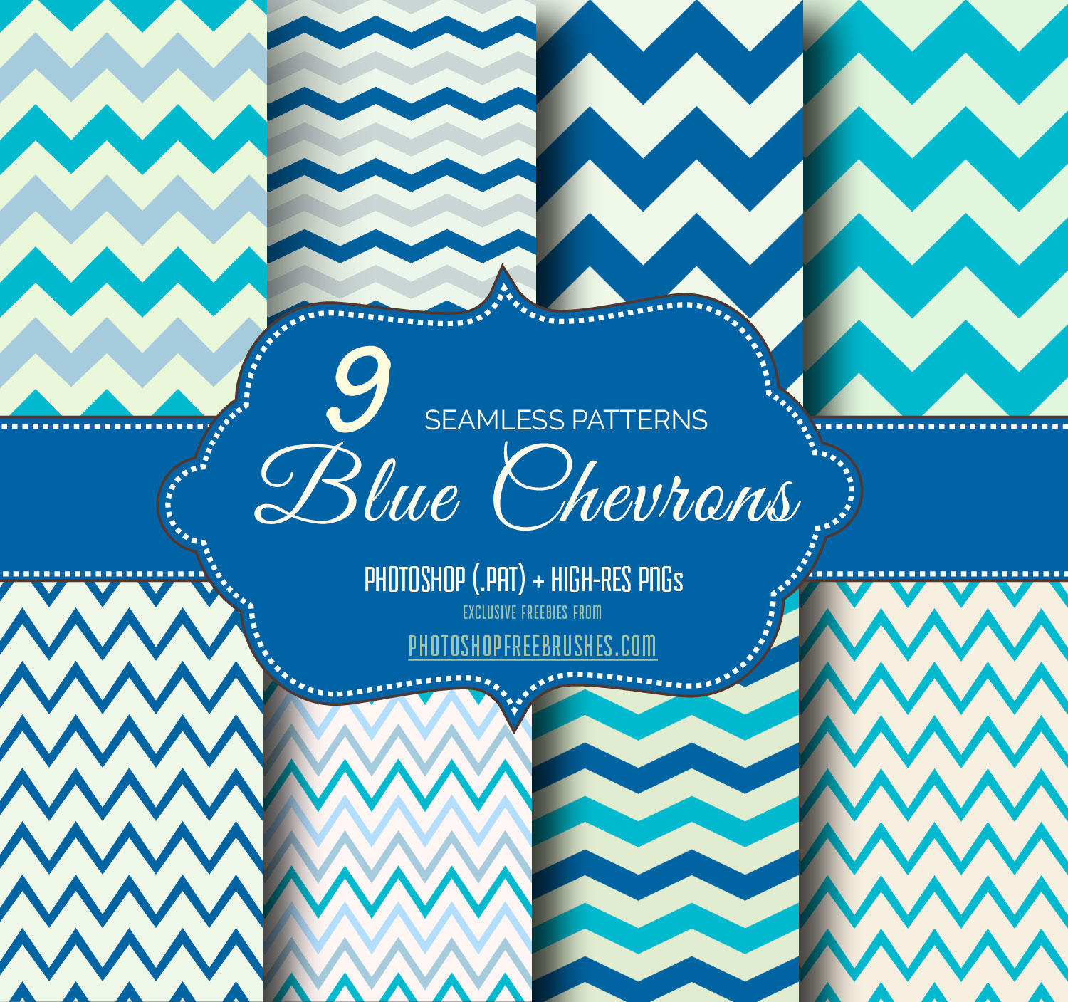 blue-chevron-patterns
