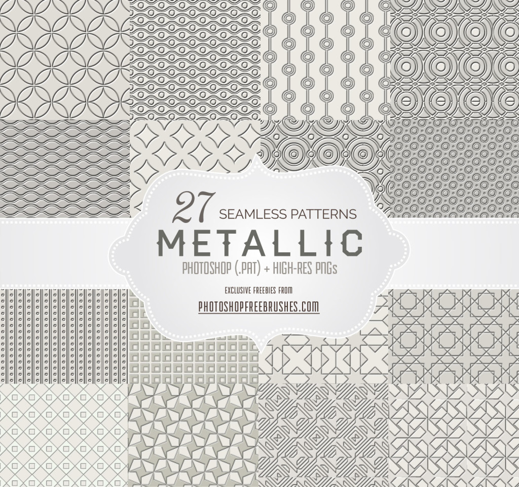 metallic patterns