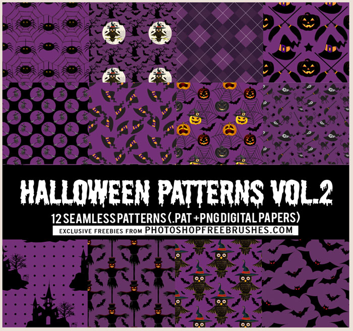 halloween pattern background