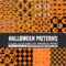 12 Free Halloween Patterns in Orange and Black