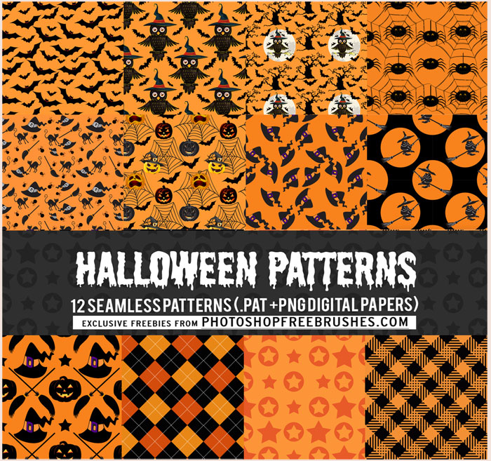 orange and black pattern