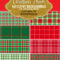 14 Christmas Plaid and Checkered Patterns