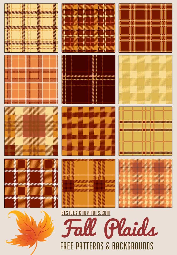 fall plaids backgrounds