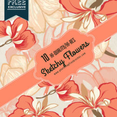 10 Free Sketchy Floral Brushes for Photoshop