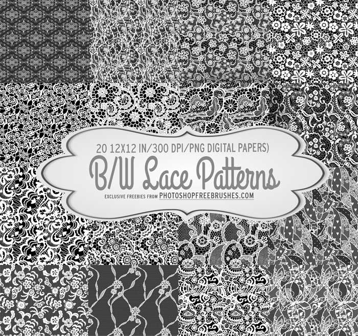 black lace background patterns